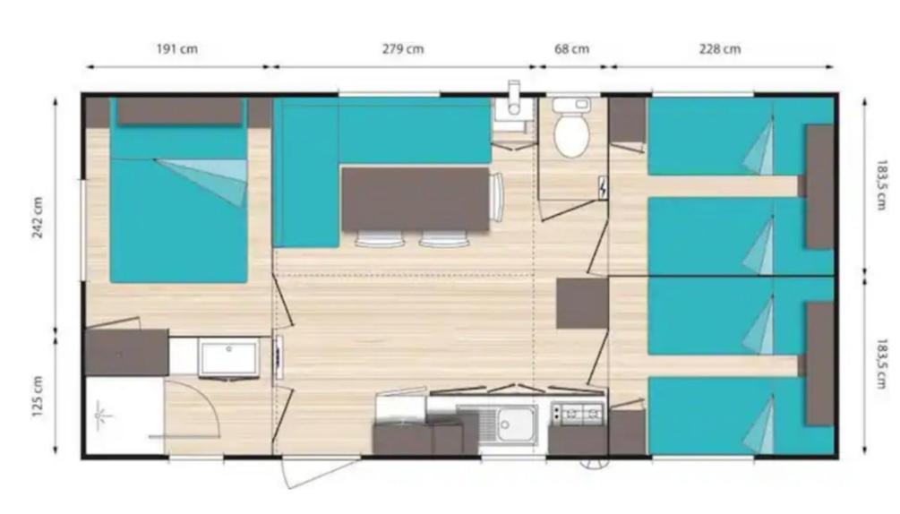 Mobilhome Proche Puy Dufou La Boissiere-de-Montaigu 외부 사진